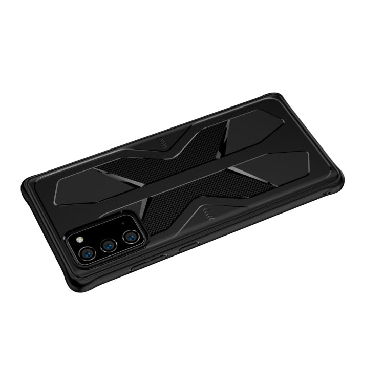 For Samsung Galaxy Note20 Butterfly Shadow Shockproof Rubber TPU Protective Case