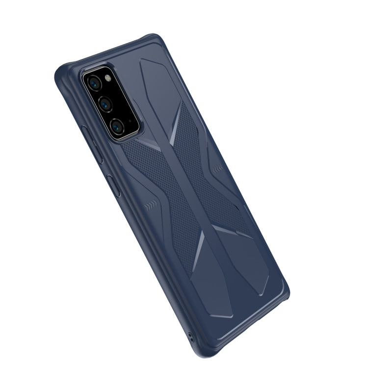 For Samsung Galaxy Note20 Butterfly Shadow Shockproof Rubber TPU Protective Case