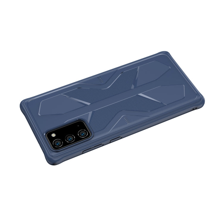 For Samsung Galaxy Note20 Butterfly Shadow Shockproof Rubber TPU Protective Case