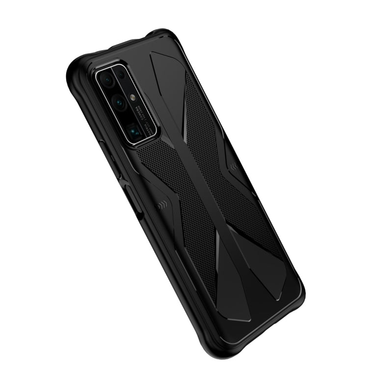 For Huawei Honor X10 Butterfly Shadow Shockproof Rubber TPU Protective Case