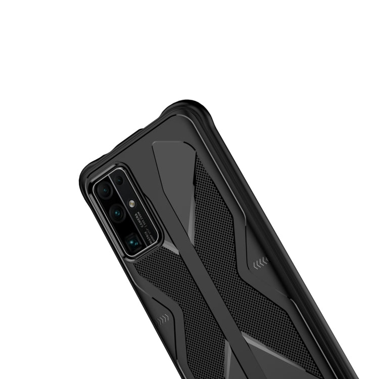 For Huawei Honor X10 Butterfly Shadow Shockproof Rubber TPU Protective Case