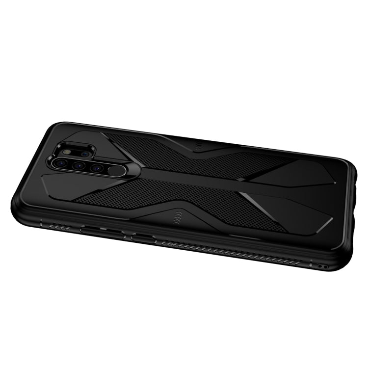For Xiaomi Redmi 9 Butterfly Shadow Shockproof Rubber TPU Protective Case