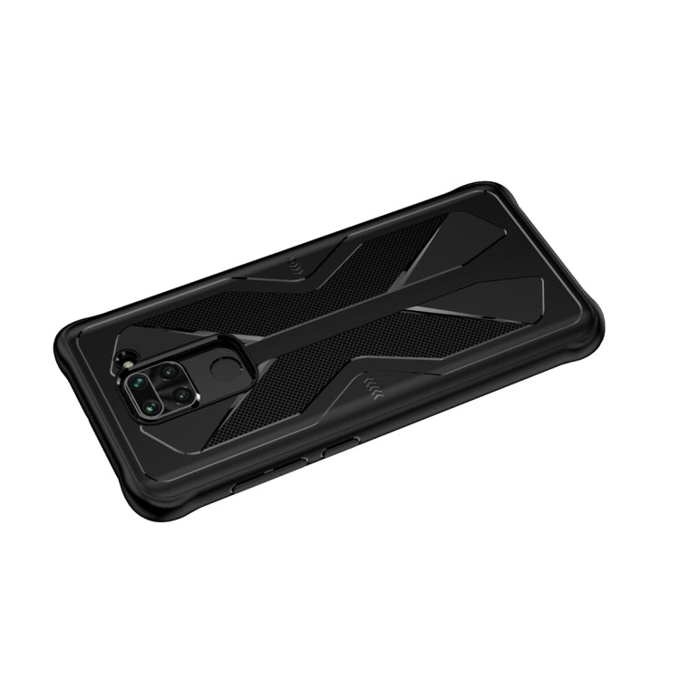 For Xiaomi Redmi Note 9 Butterfly Shadow Shockproof Rubber TPU Protective Case