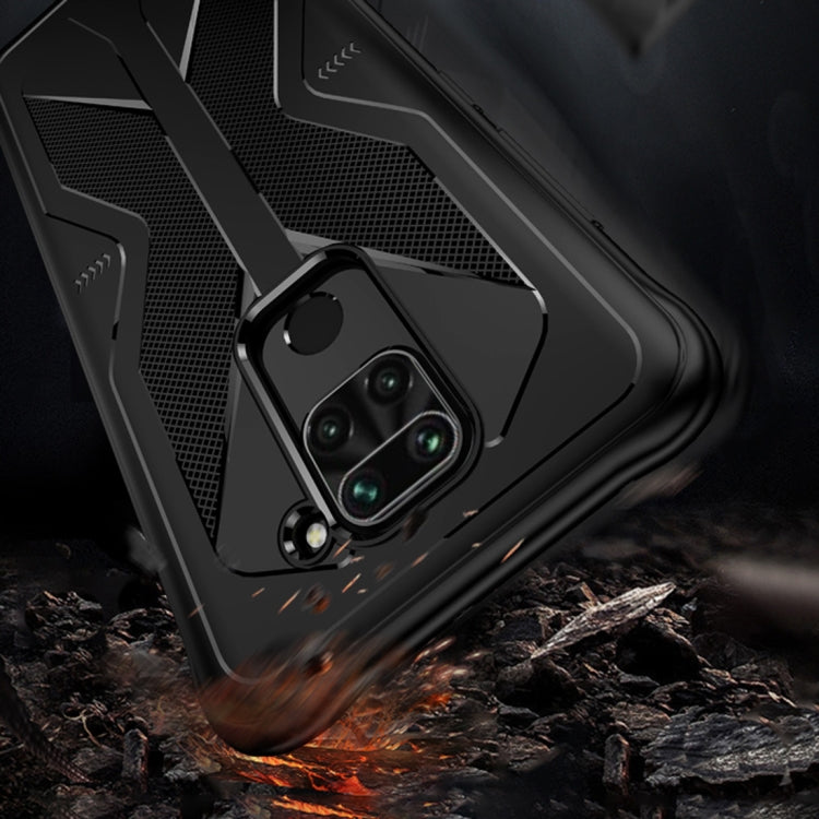 For Xiaomi Redmi Note 9 Butterfly Shadow Shockproof Rubber TPU Protective Case