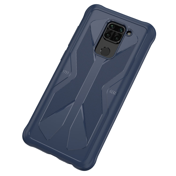 For Xiaomi Redmi Note 9 Butterfly Shadow Shockproof Rubber TPU Protective Case