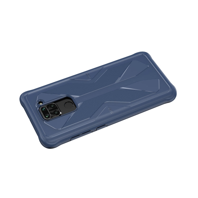 For Xiaomi Redmi Note 9 Butterfly Shadow Shockproof Rubber TPU Protective Case