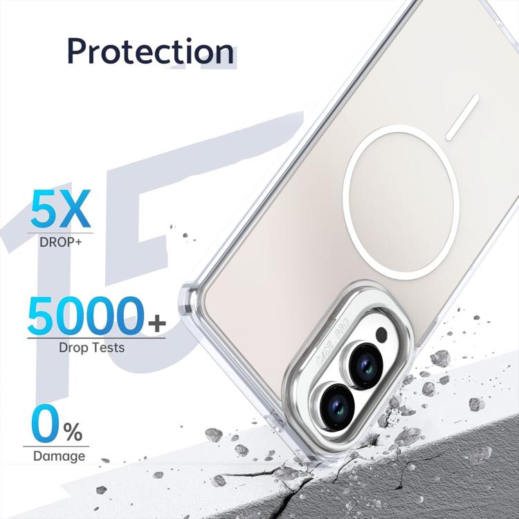 For Samsung Galaxy S25 Edge 5G Gradient Discolor Lens Kickstand Magsafe Phone Case