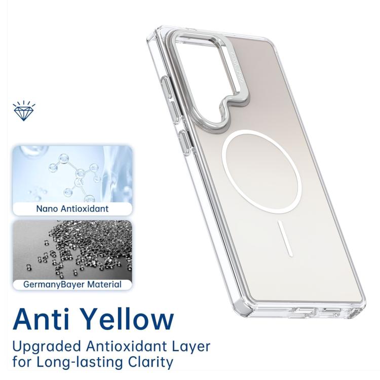For Samsung Galaxy S26 Ultra 5G Gradient Discolor Lens Kickstand Magsafe Phone Case