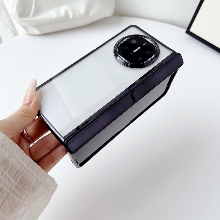For Huawei Mate X3 Plating Spring Axis Skin Feel Phone Case