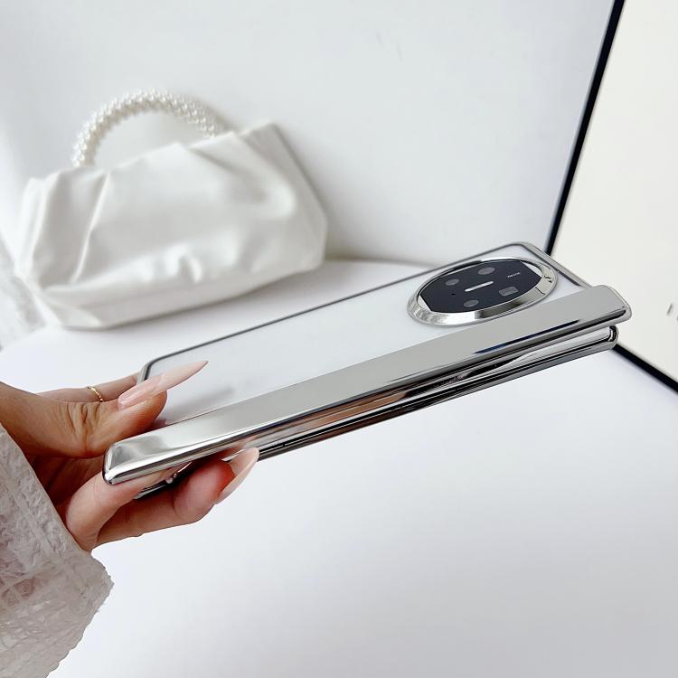 For Huawei Mate X5 Plating Spring Axis Skin Feel Phone Case