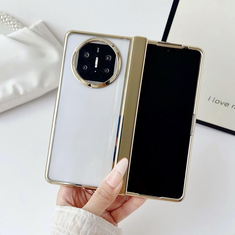 For Huawei Mate X5 Plating Spring Axis Skin Feel Phone Case