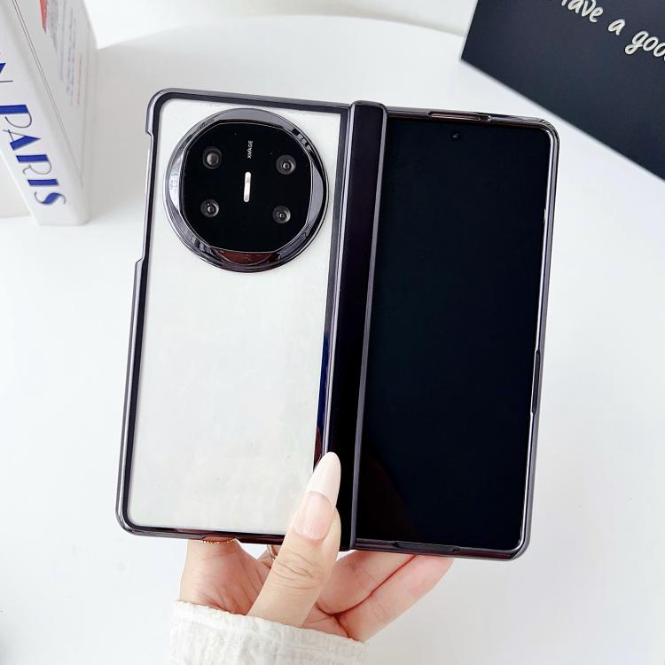 For Huawei Mate X6 Plating Spring Axis Skin Feel Phone Case