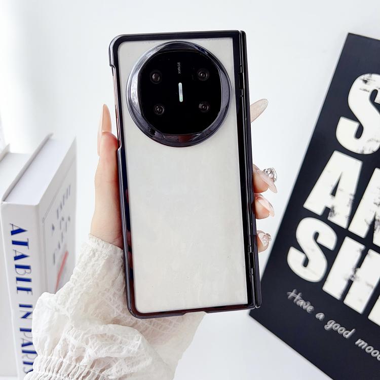 For Huawei Mate X6 Plating Spring Axis Skin Feel Phone Case