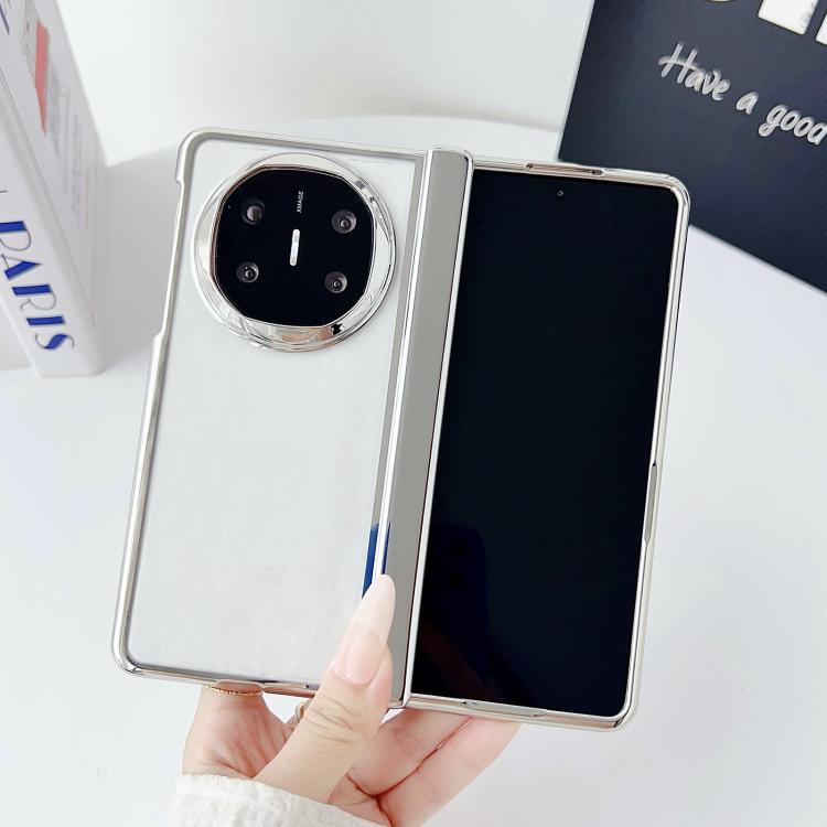 For Huawei Mate X6 Plating Spring Axis Skin Feel Phone Case