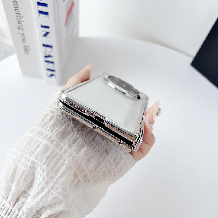 For Huawei Mate X6 Plating Spring Axis Skin Feel Phone Case