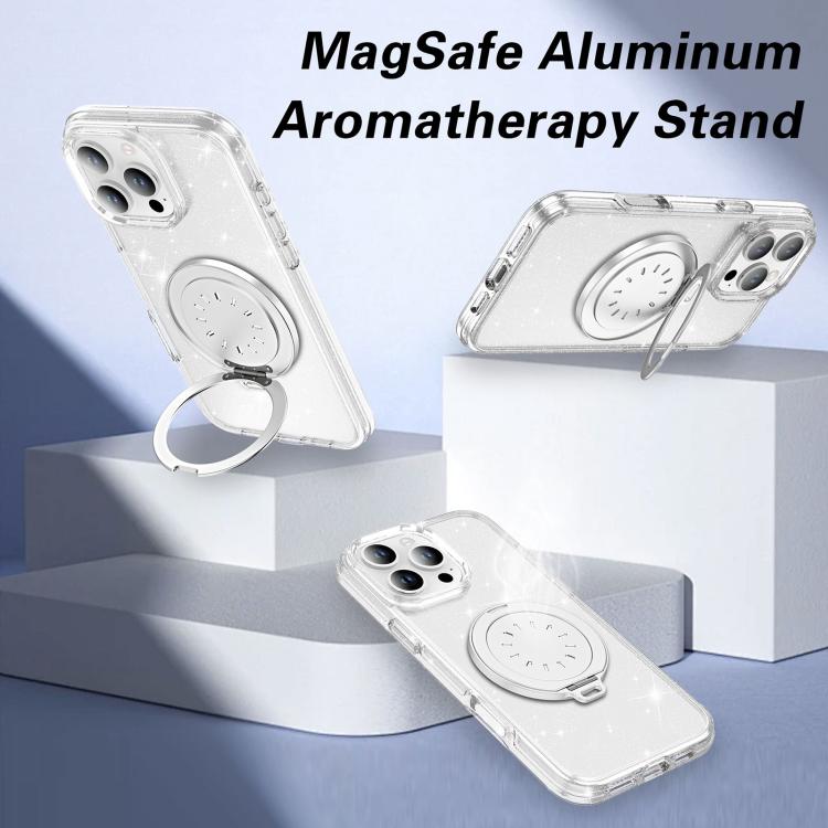 Magnetic MagSafe Aluminum Alloy Aromatherapy Mirror Bracket with Straps