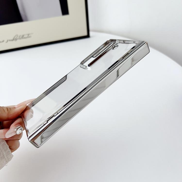 For Samsung Galaxy Z Fold Special Plating Spring Axis Skin Feel Phone Case