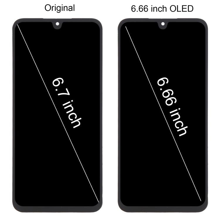 For Samsung Galaxy A16 5G SM-A166B 6.66 inch OLED LCD Screen With Digitizer Full Assembly