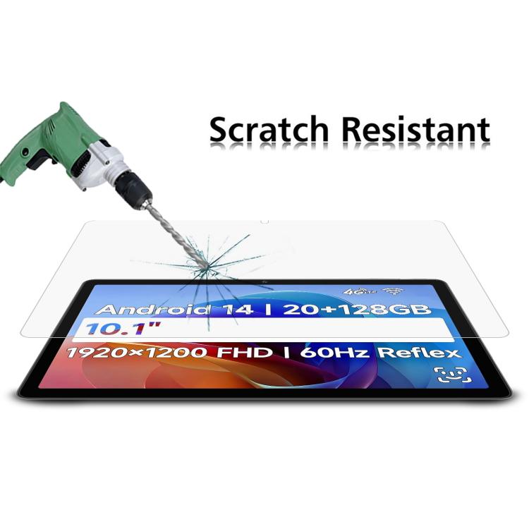 For BNCF Bpad 10 Pro 10.1 inch 2pcs 9H 0.3mm Explosion-proof Tempered Glass Film