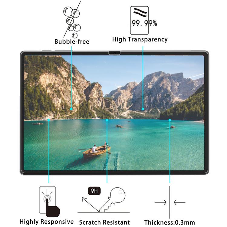 For Sgin T12 10.51 inch 25pcs 9H 0.3mm Explosion-proof Tempered Glass Film