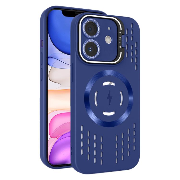 For iPhone 11 Lens Holder MagSafe Cooling Phone Case
