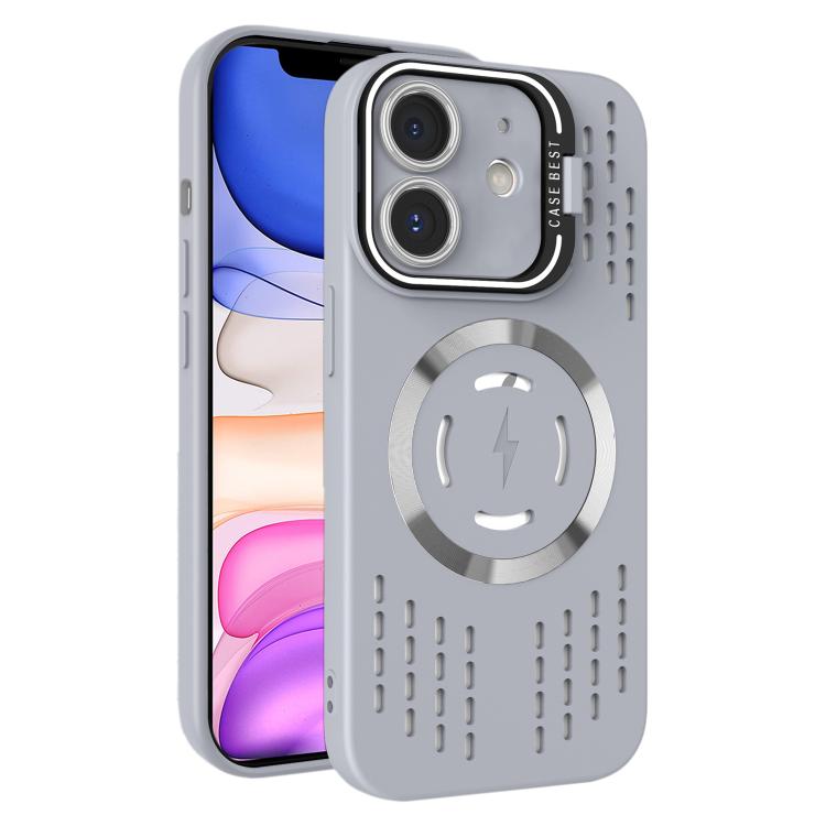 For iPhone 11 Lens Holder MagSafe Cooling Phone Case