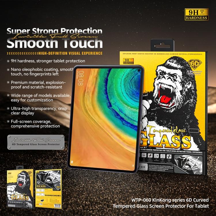 For Huawei MatePad 10.8 2020 WK WTP-060 KinKong 0.33mm 6D Curved HD Tempered Glass Film