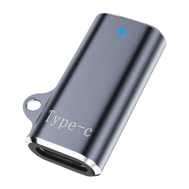 Smart Watch / Bone Conduction Earphone USB-C / Type-C Interface Adapter Converter, Type:2 Pin 2.8mm - Black
