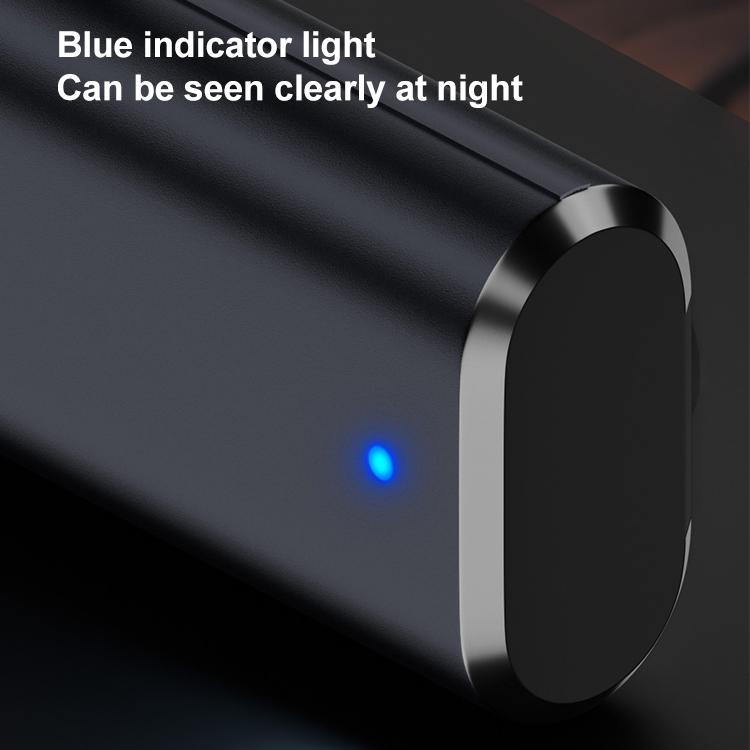 Smart Watch / Bone Conduction Earphone USB-C / Type-C Interface Adapter Converter, Type:2 Pin 2.8mm - Black