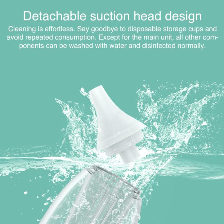 FY-B202 Baby Electric Nasal Aspirator Nose Cleaner - White