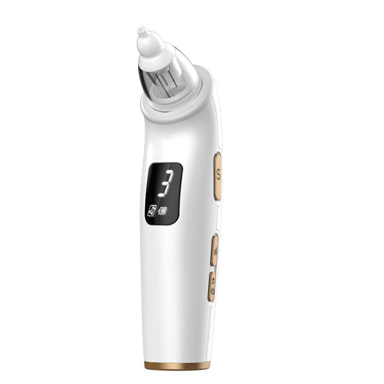 FY-B203 Baby Electric Nasal Aspirator Baby Nose Cleaning Device, UK Plug - White