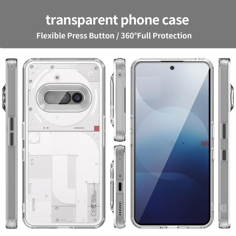 For Nothing Phone 3a PC Hybrid TPU Airbag Shockproof Phone Case