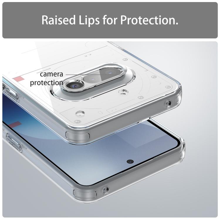 For Nothing Phone 3a PC Hybrid TPU Airbag Shockproof Phone Case