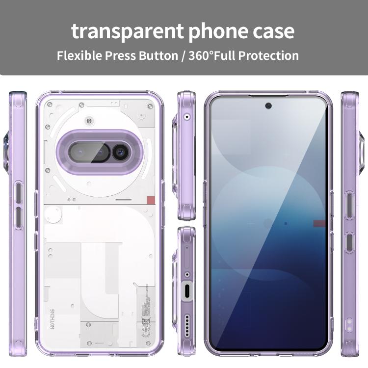 For Nothing Phone 3a PC Hybrid TPU Airbag Shockproof Phone Case