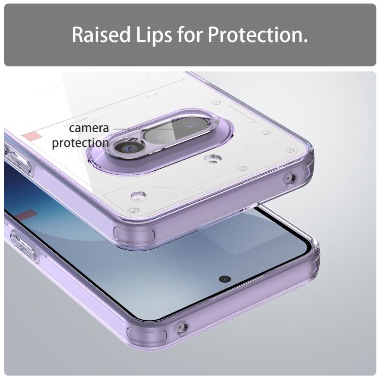 For Nothing Phone 3a PC Hybrid TPU Airbag Shockproof Phone Case