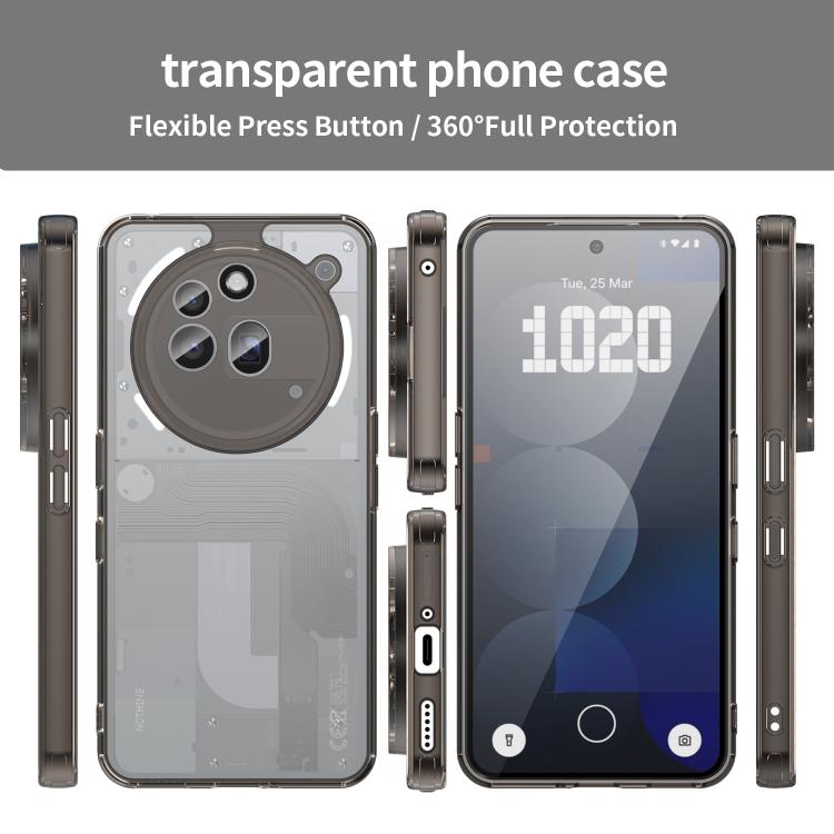 For Nothing Phone 3a Pro PC Hybrid TPU Airbag Shockproof Phone Case
