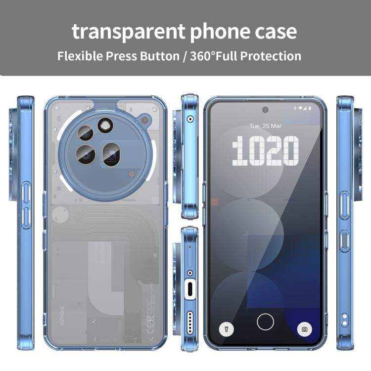 For Nothing Phone 3a Pro PC Hybrid TPU Airbag Shockproof Phone Case