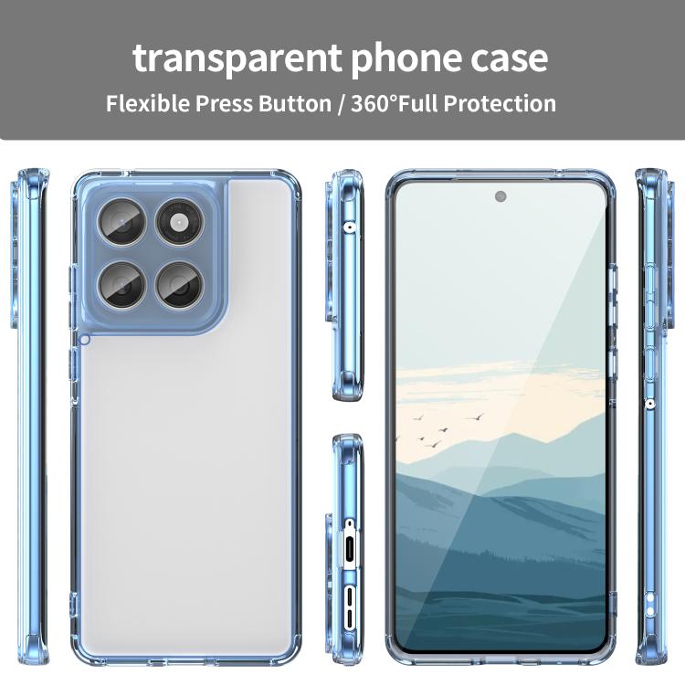For Motorola Edge 60s PC Hybrid TPU Airbag Shockproof Phone Case