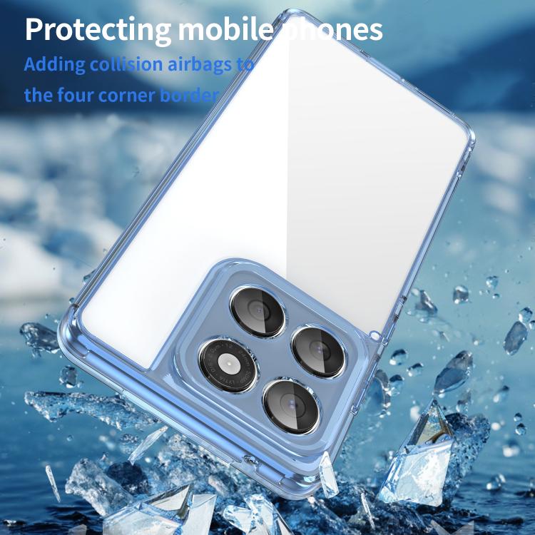 For Motorola Edge 60s PC Hybrid TPU Airbag Shockproof Phone Case