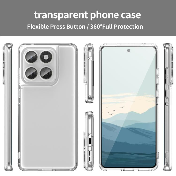 For Motorola Edge 60s PC Hybrid TPU Airbag Shockproof Phone Case