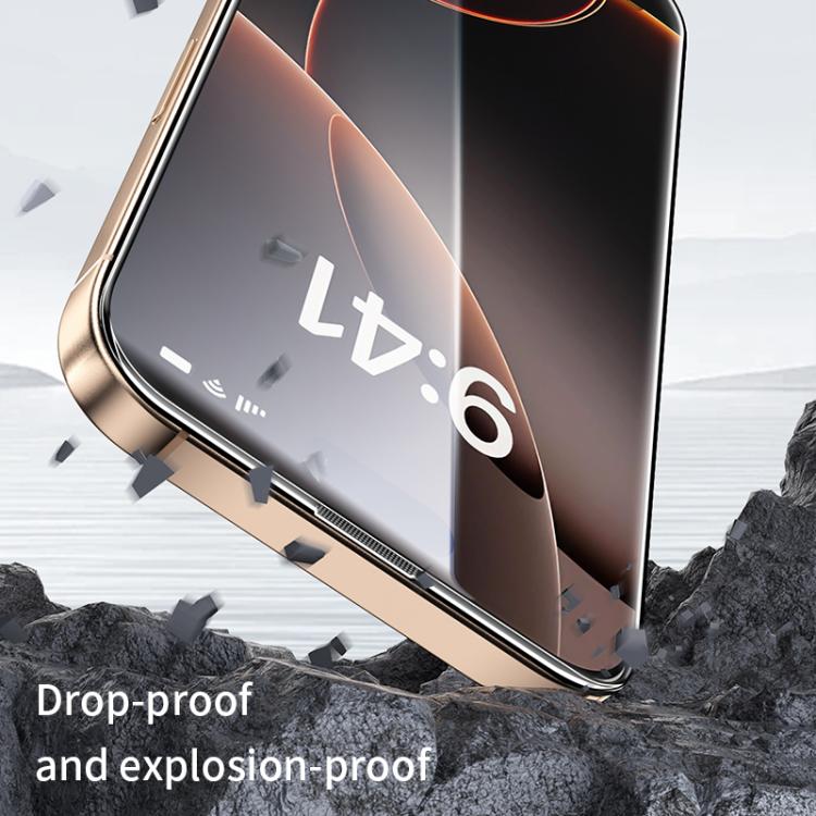 For iPhone 15 Easy Install Box Dust-Free HD Tempered Glass Film