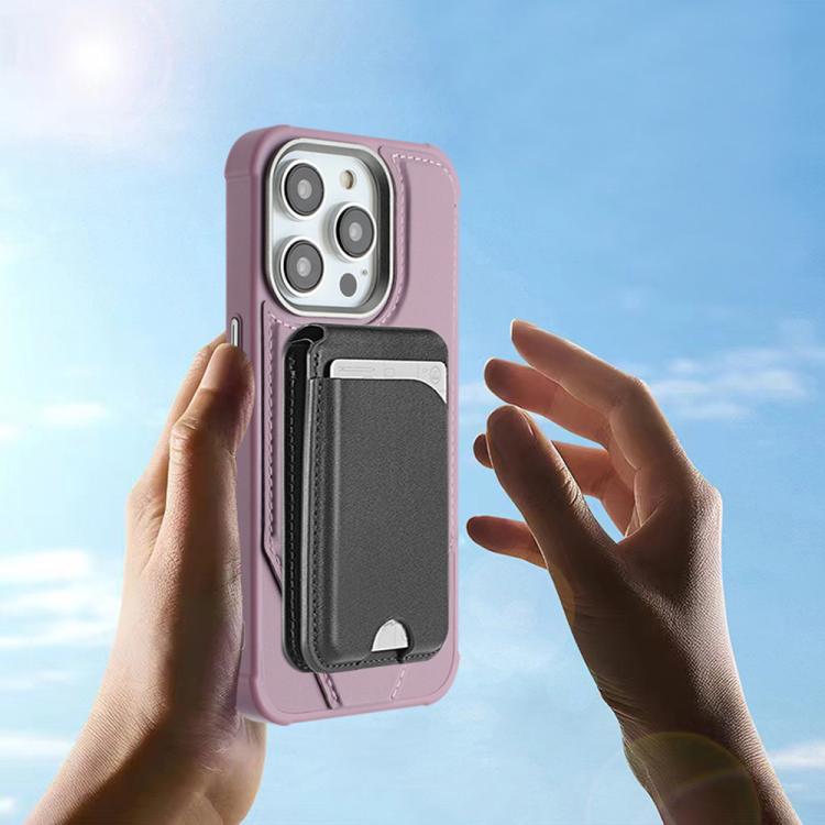 For iPhone 15 Plus / 14 Plus Fabric Feel PU MagSafe Phone Case