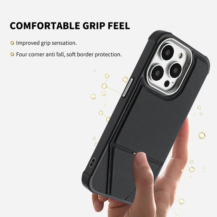 For iPhone 15 Pro Fabric Feel PU MagSafe Phone Case