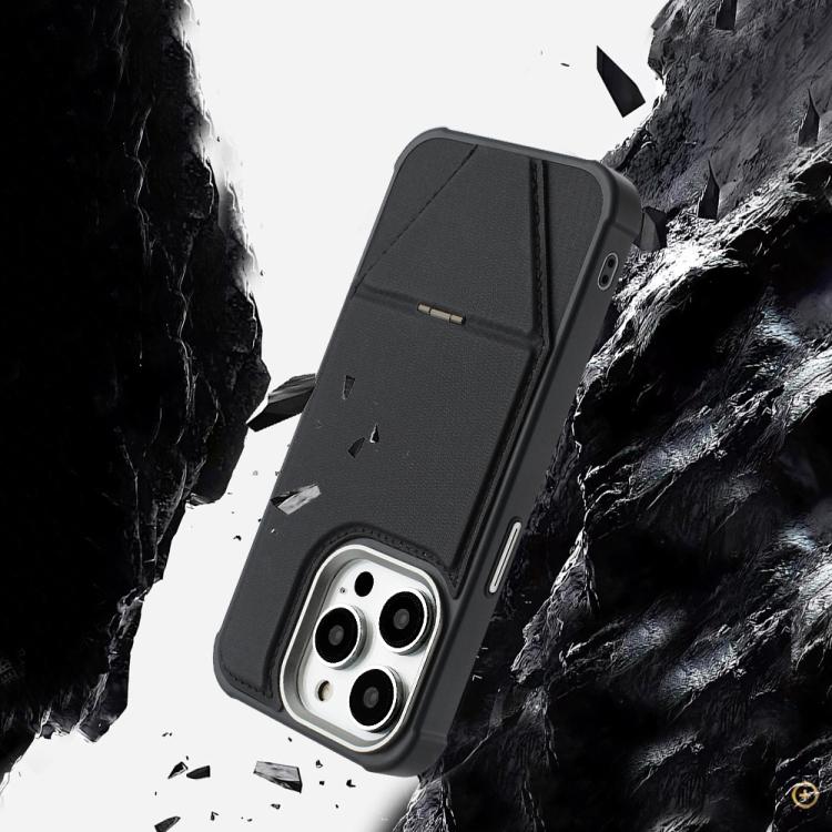 For iPhone 16 Fabric Feel PU MagSafe Phone Case