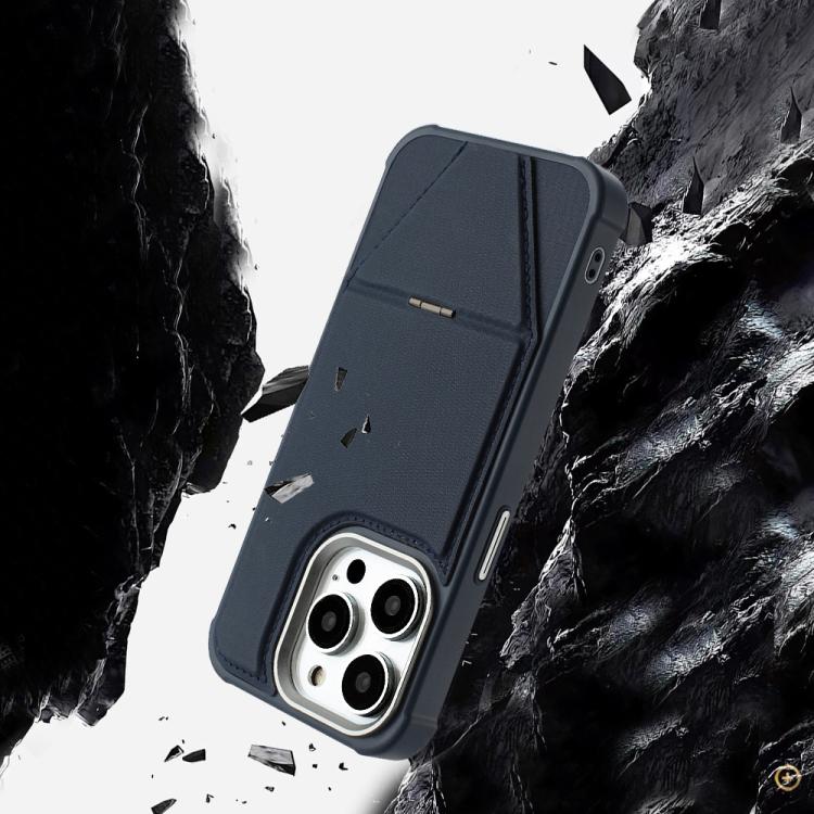 For iPhone 16 Fabric Feel PU MagSafe Phone Case