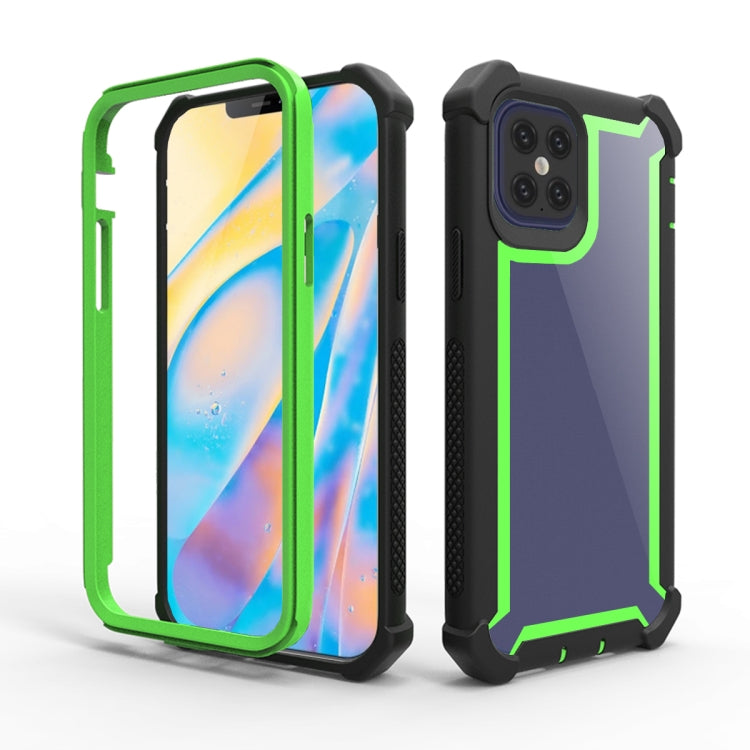 For iPhone 12 mini Four-corner Shockproof All-inclusive Transparent Space Protective Case