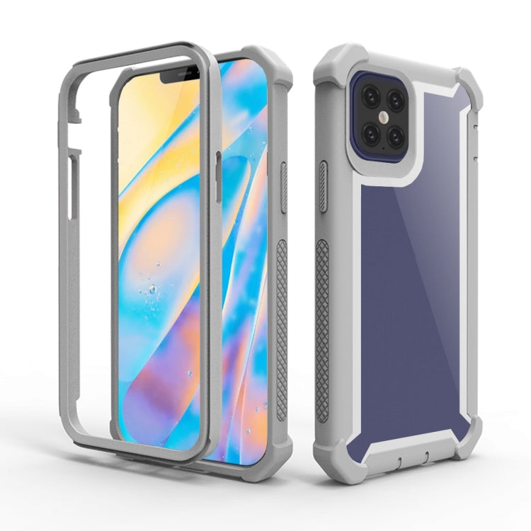 For iPhone 12 / 12 Pro Four-corner Shockproof All-inclusive Transparent Space Protective Case