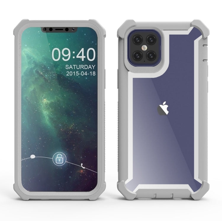 For iPhone 12 / 12 Pro Four-corner Shockproof All-inclusive Transparent Space Protective Case