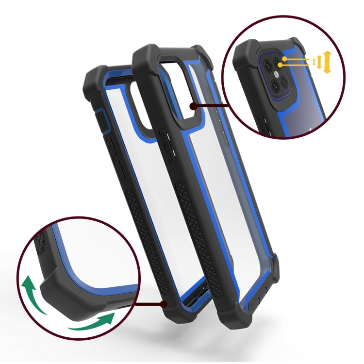 For iPhone 12 / 12 Pro Four-corner Shockproof All-inclusive Transparent Space Protective Case