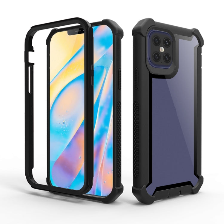For iPhone 12 / 12 Pro Four-corner Shockproof All-inclusive Transparent Space Protective Case